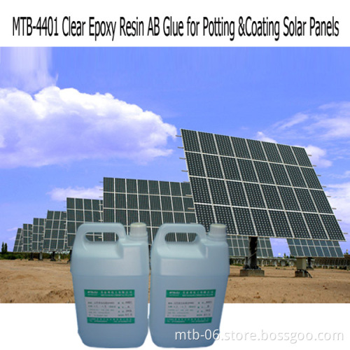 Clear Epoxy Resin and Hardener for Potting and Coating for Solar Panels